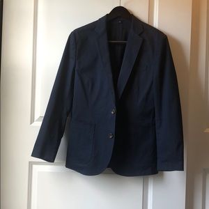 Navy blue J.Crew men’s blazer